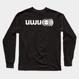 uwu /ˈuːwuː/ sunn O meme Long Sleeve T-Shirt